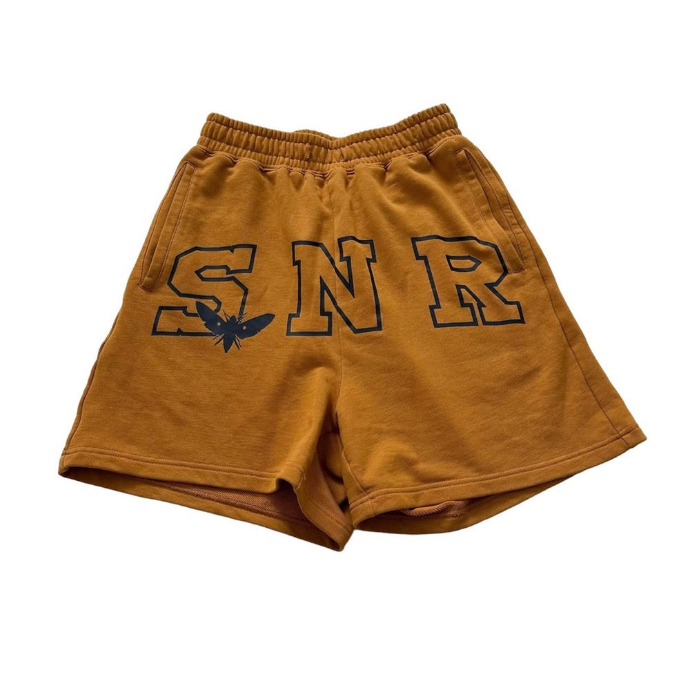 Sinner Clothing Orange Yellow Sweatshort Size XS
